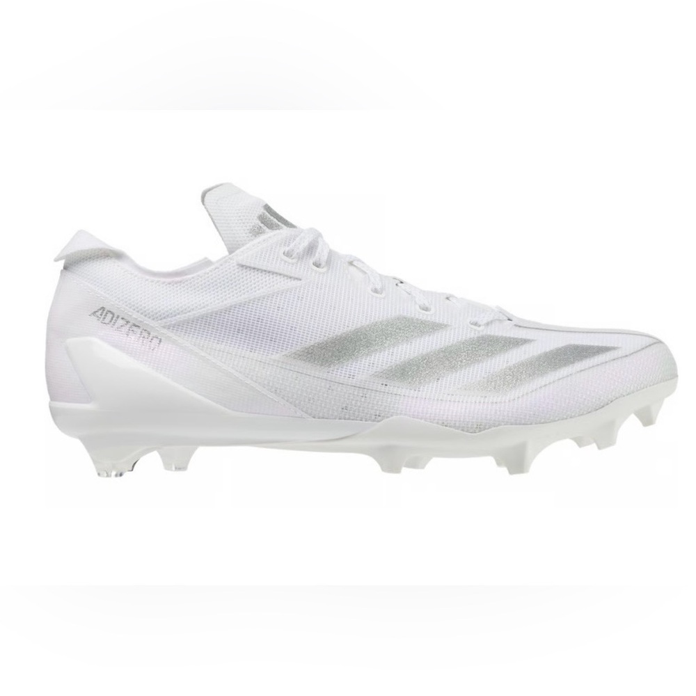 Adidas Adizero Electric Football Cleats - White and Pearl Sz 10 Mens NWOB - Picture 2 of 8